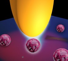 Nanopartikulak botikak garraiatzeko